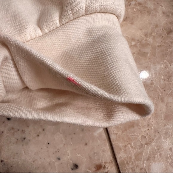 Aviator Nation Cream Sweater with Rainbow Stripes - Picture 5 of 9